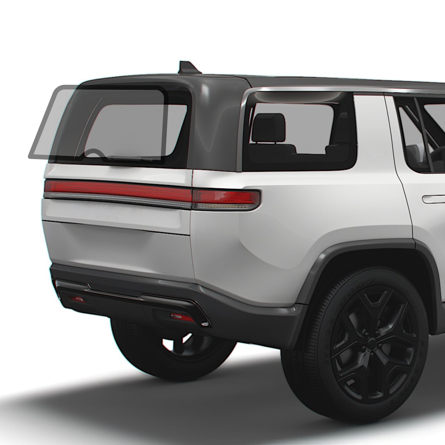 Windshield & Sunroof Protection Film | Rock Chips, UV & IR Defense for Rivian R1S & R1T