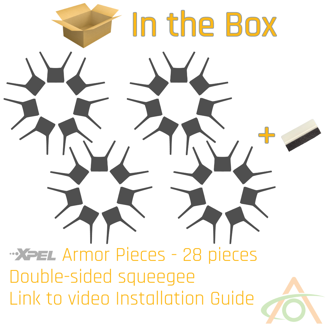 Xpel Armor All-Terrain Wheel Decals for Cybertruck