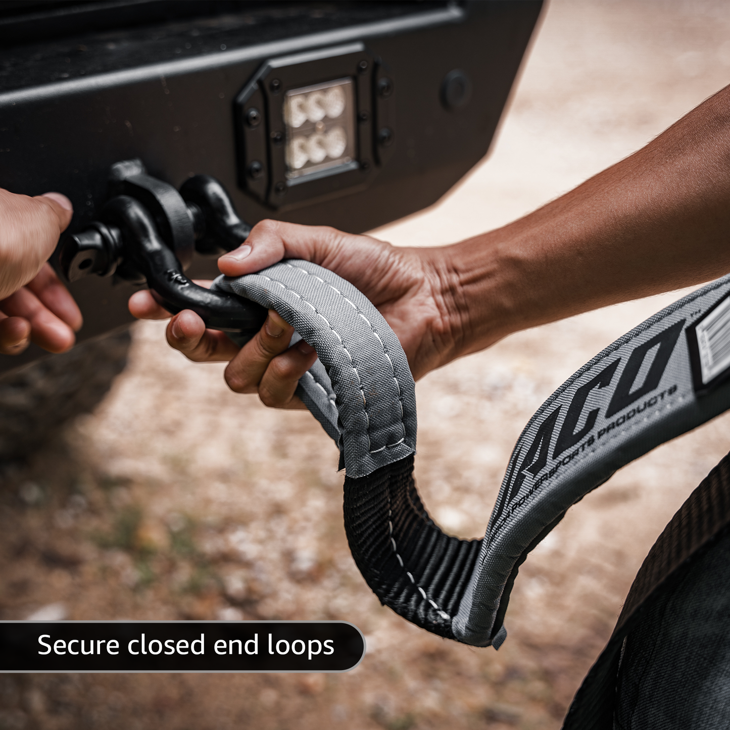 TowPro™ Recovery Tow Strap | Off Road 4x4 Towing Rope (31,542 lbs)